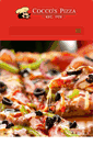 Mobile Screenshot of coccospizza.com